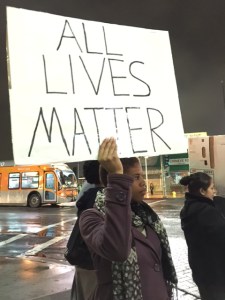 Protesting in Los Angeles